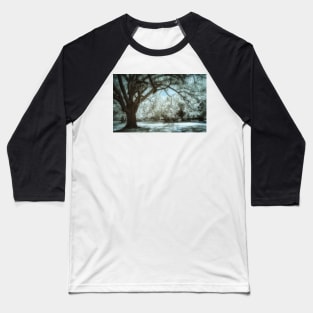 New Orleans Audubon Park Infrared Baseball T-Shirt